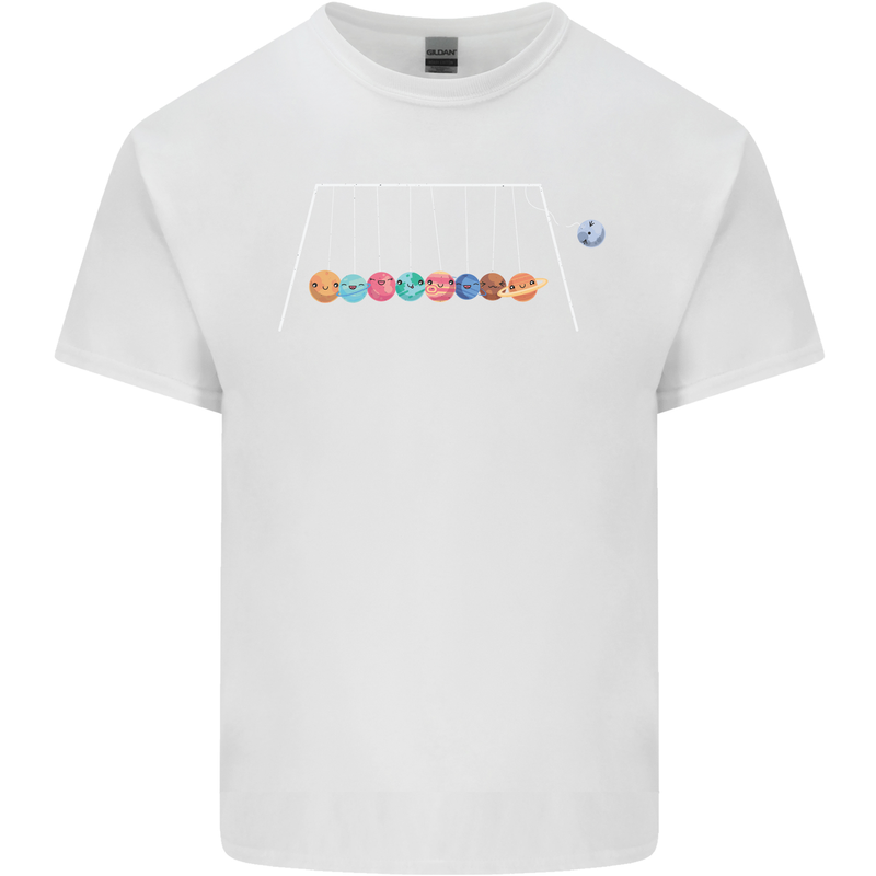 Planets Game Astronomy Space Funny Universe Kids T-Shirt Childrens White
