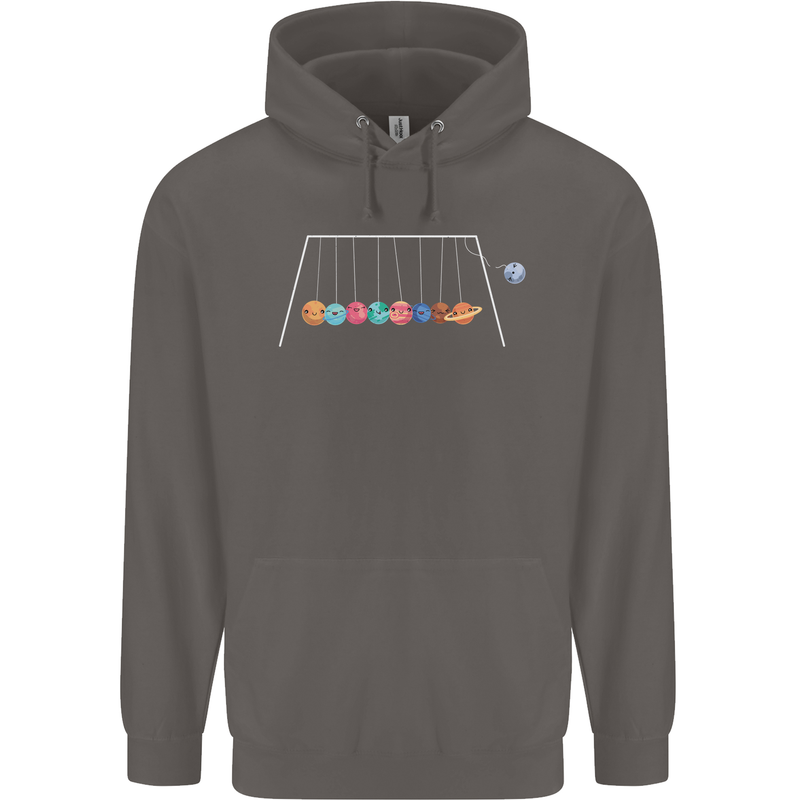 Planets Game Astronomy Space Funny Universe Mens 80% Cotton Hoodie Charcoal