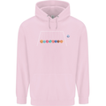 Planets Game Astronomy Space Funny Universe Mens 80% Cotton Hoodie Light Pink