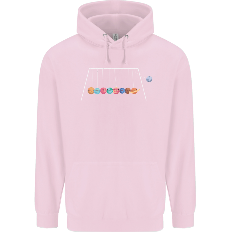 Planets Game Astronomy Space Funny Universe Mens 80% Cotton Hoodie Light Pink