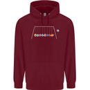 Planets Game Astronomy Space Funny Universe Mens 80% Cotton Hoodie Maroon