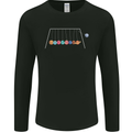 Planets Game Astronomy Space Funny Universe Mens Long Sleeve T-Shirt Black