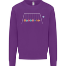 Planets Game Astronomy Space Funny Universe Mens Sweatshirt Jumper Purple