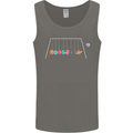 Planets Game Astronomy Space Funny Universe Mens Vest Tank Top Charcoal