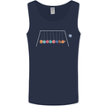 Planets Game Astronomy Space Funny Universe Mens Vest Tank Top Navy Blue