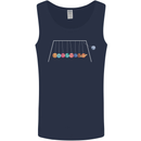 Planets Game Astronomy Space Funny Universe Mens Vest Tank Top Navy Blue