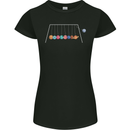 Planets Game Astronomy Space Funny Universe Womens Petite Cut T-Shirt Black