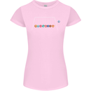 Planets Game Astronomy Space Funny Universe Womens Petite Cut T-Shirt Light Pink