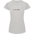 Planets Game Astronomy Space Funny Universe Womens Petite Cut T-Shirt Sports Grey