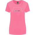 Planets Game Astronomy Space Funny Universe Womens Wider Cut T-Shirt Azalea