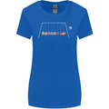 Planets Game Astronomy Space Funny Universe Womens Wider Cut T-Shirt Royal Blue