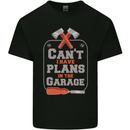 Plans In the Garage Carpenter DIY Tradesman Kids T-Shirt Childrens Black
