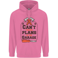 Plans In the Garage Carpentry DIY Tradesman Childrens Kids Hoodie Azalea