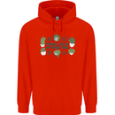 Plants Things I Do in My Spare Time Childrens Kids Hoodie Bright Red