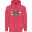 Plants Things I Do in My Spare Time Childrens Kids Hoodie Heliconia