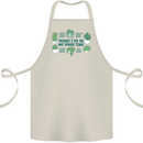 Plants Things I Do in My Spare Time Cotton Apron 100% Organic Natural