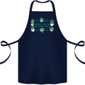 Plants Things I Do in My Spare Time Cotton Apron 100% Organic Navy Blue