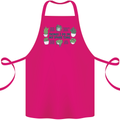Plants Things I Do in My Spare Time Cotton Apron 100% Organic Pink