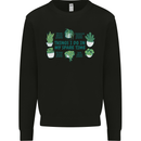 Plants Things I Do in My Spare Time Kids Sweatshirt Jumper Black