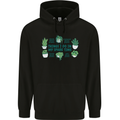 Plants Things I Do in My Spare Time Mens 80% Cotton Hoodie Black