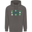 Plants Things I Do in My Spare Time Mens 80% Cotton Hoodie Charcoal