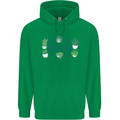 Plants Things I Do in My Spare Time Mens 80% Cotton Hoodie Irish Green