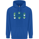 Plants Things I Do in My Spare Time Mens 80% Cotton Hoodie Royal Blue