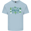 Plants Things I Do in My Spare Time Mens Cotton T-Shirt Tee Top Light Blue