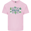 Plants Things I Do in My Spare Time Mens Cotton T-Shirt Tee Top Light Pink