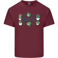 Plants Things I Do in My Spare Time Mens Cotton T-Shirt Tee Top Maroon