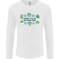 Plants Things I Do in My Spare Time Mens Long Sleeve T-Shirt White