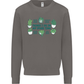 Plants Things I Do in My Spare Time Mens Sweatshirt Jumper Charcoal