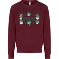 Plants Things I Do in My Spare Time Mens Sweatshirt Jumper Maroon