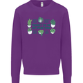 Plants Things I Do in My Spare Time Mens Sweatshirt Jumper Purple