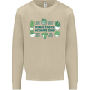 Plants Things I Do in My Spare Time Mens Sweatshirt Jumper Sand