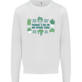 Plants Things I Do in My Spare Time Mens Sweatshirt Jumper White