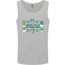 Plants Things I Do in My Spare Time Mens Vest Tank Top Sports Grey