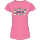 Plants Things I Do in My Spare Time Womens Petite Cut T-Shirt Azalea