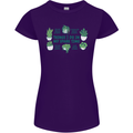 Plants Things I Do in My Spare Time Womens Petite Cut T-Shirt Purple