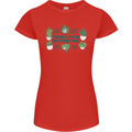 Plants Things I Do in My Spare Time Womens Petite Cut T-Shirt Red