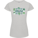 Plants Things I Do in My Spare Time Womens Petite Cut T-Shirt Sports Grey