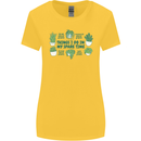 Plants Things I Do in My Spare Time Womens Wider Cut T-Shirt Yellow