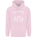 Play Guitar Say Voices in My Head Guitarist Childrens Kids Hoodie Light Pink