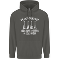 Play Guitar Say Voices in My Head Guitarist Childrens Kids Hoodie Storm Grey
