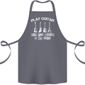 Play Guitar Say Voices in My Head Guitarist Cotton Apron 100% Organic Steel