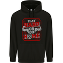 Play Hard or Go Home Gym Training Top Childrens Kids Hoodie Black