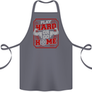 Play Hard or Go Home Gym Training Top Cotton Apron 100% Organic Steel
