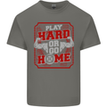 Play Hard or Go Home Gym Training Top Mens Cotton T-Shirt Tee Top Charcoal