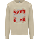 Play Hard or Go Home Gym Training Top Mens Sweatshirt Jumper Sand