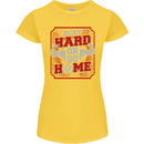 Play Hard or Go Home Gym Training Top Womens Petite Cut T-Shirt Yellow